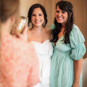 Sage, large garden, party sundress!